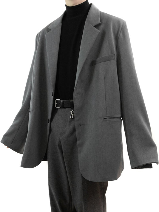 Side Pocket Oversized Blazer