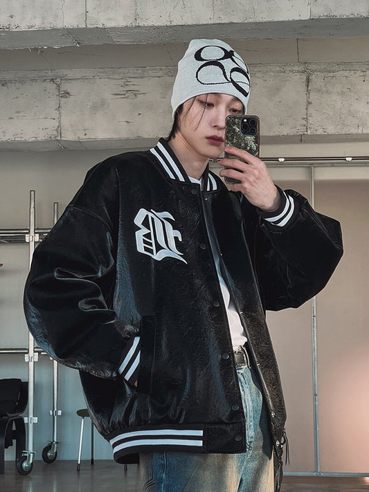 Lettering Front Blouson 