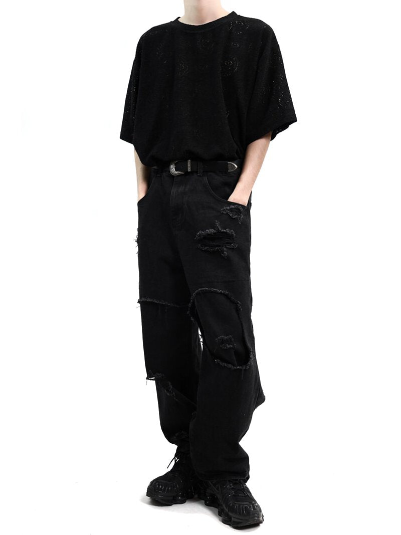 Pattern Layer Short Sleeves 