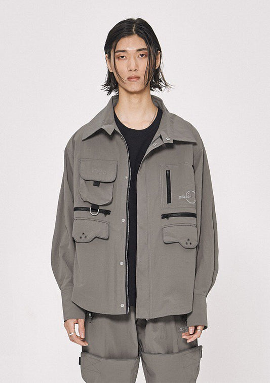 [DE-NAGE] Neo Wave Jacket Grey_0149