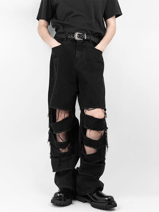 Under savage wide black denim
