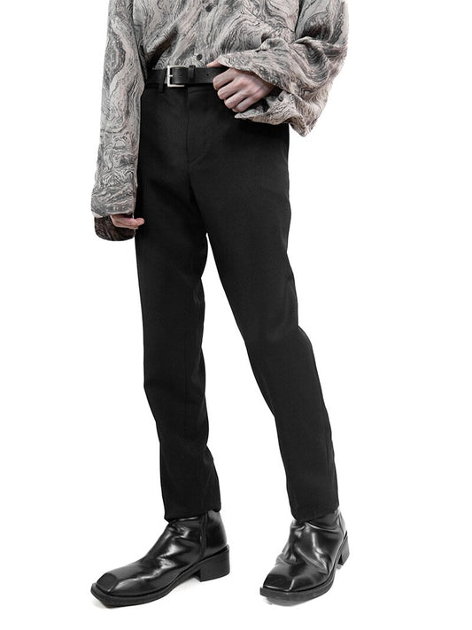 Basic Semi Wide Slacks. 