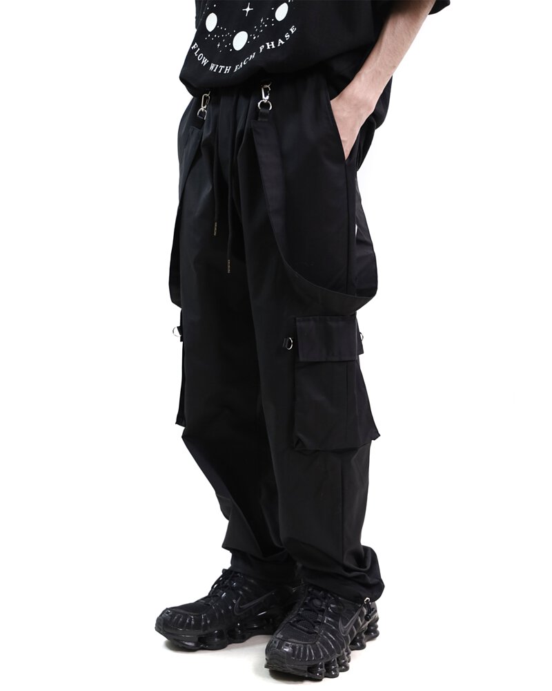 Bondage Strap Cargo Pants 