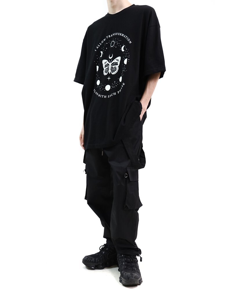 Bondage Strap Cargo Pants 