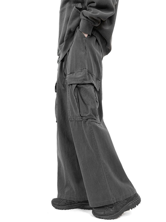 Washing Wide Cargo Pants 