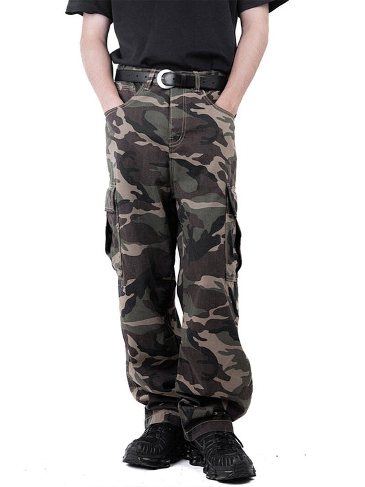 Military Wide Cargo Pants 