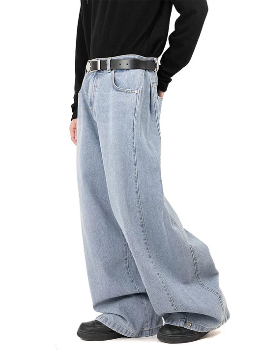 Maxi Wide Denim Pants 