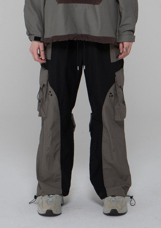 [DE-NAGE]Snap on-off cargo pants khaki_0068 