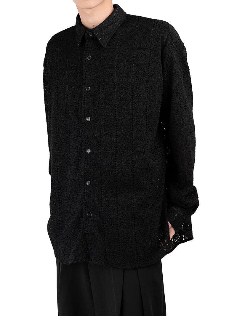 Lace Long Sleeves Shirt 