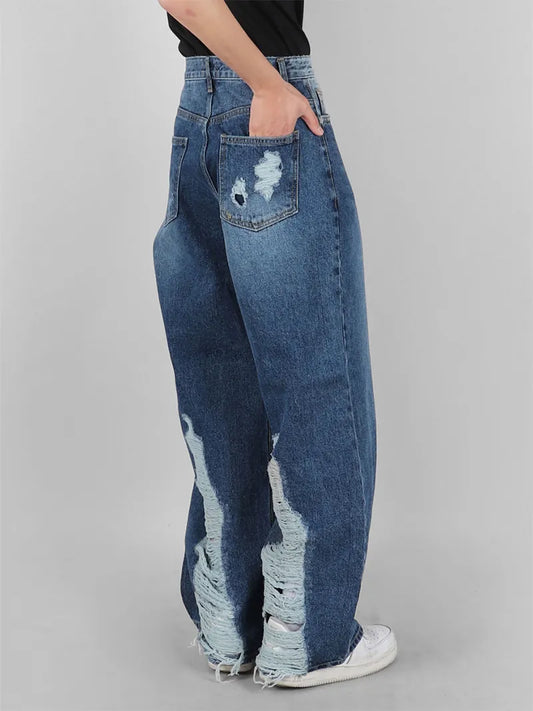 Back Tier Wide Denim 
