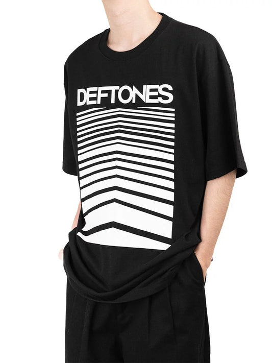 Deftones Printed Over T-shirt