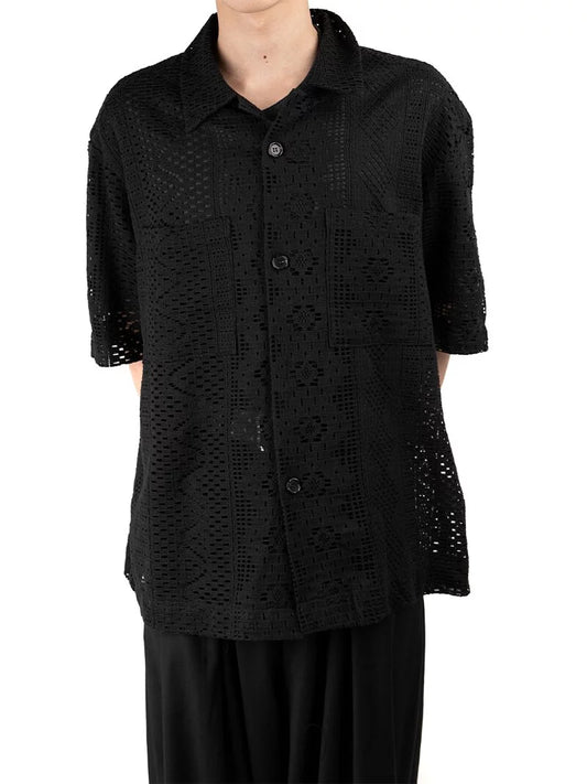 Lace Collar Shirt 