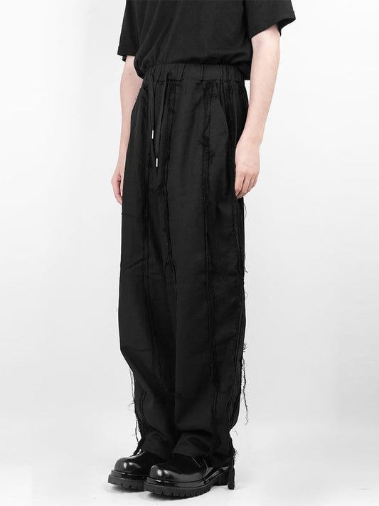 Cotton Cutting Point Banding Pants 
