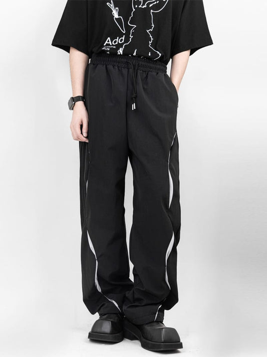 Twist Mesh Banding Pants 