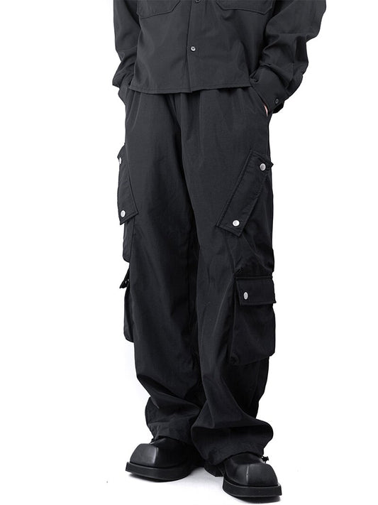 4 Pocket Diagonal Cargo Pants