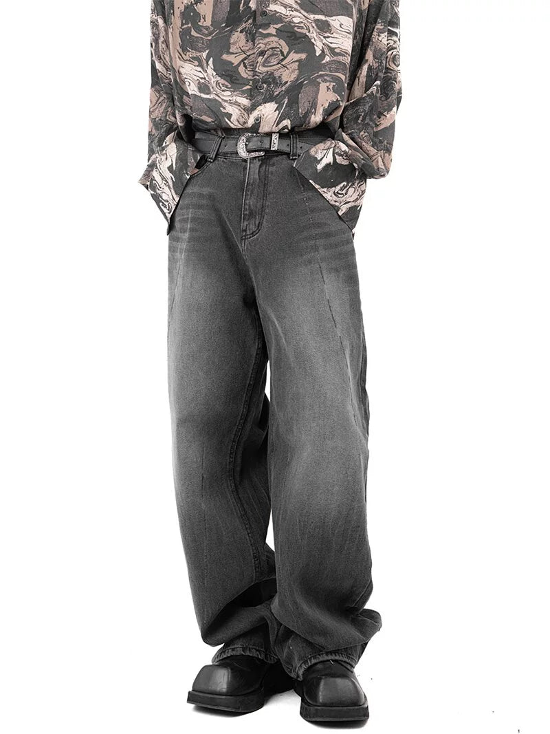 Back Damage Denim Pants 