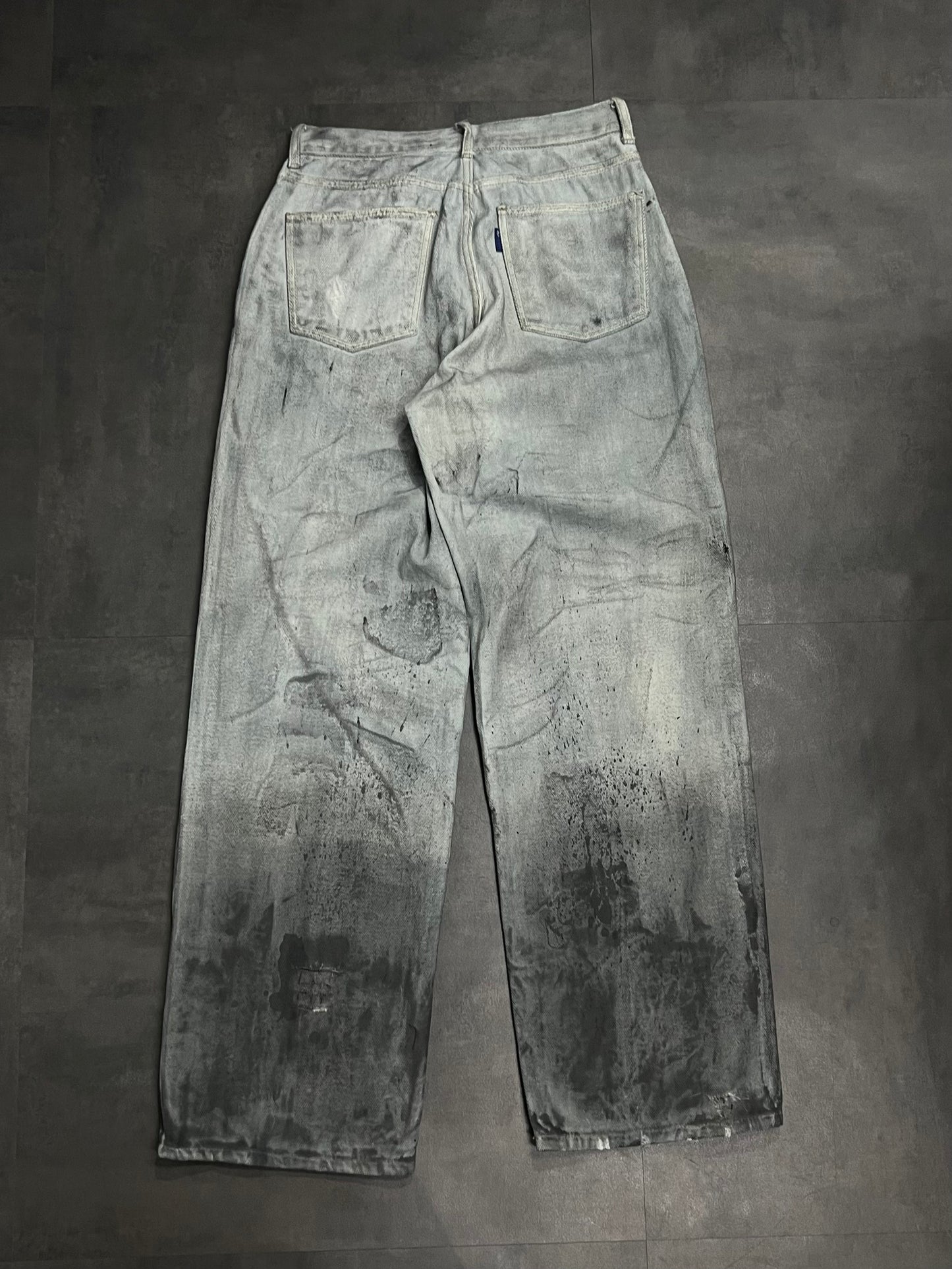 Smokey Washing Wide Pants