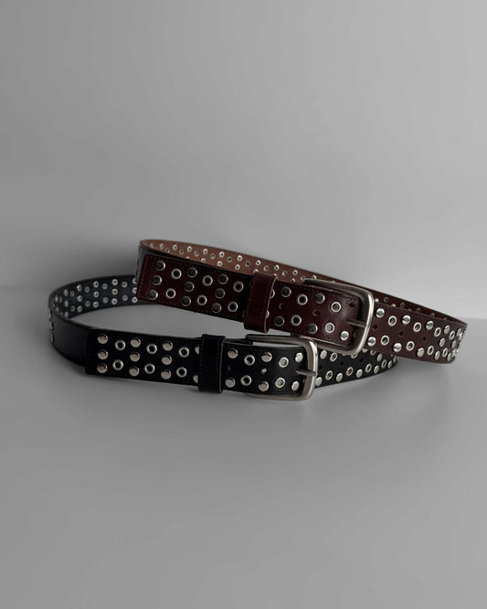 Double stud eyelet 40 Long belt