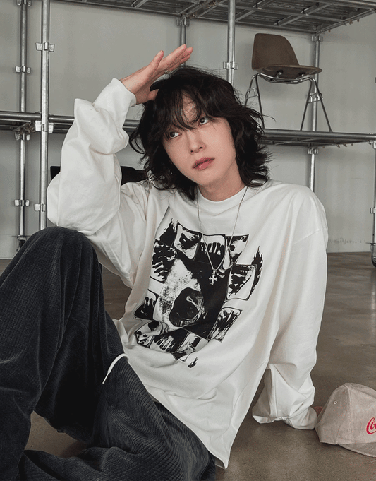 Lem Printing Long Sleeve T-shirt 