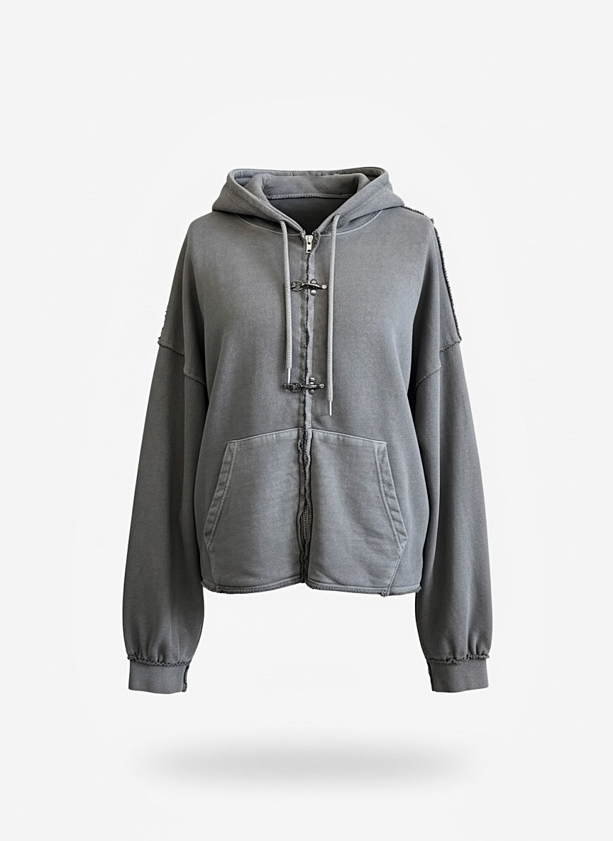 Thorn Halo Graphic Zip Hoodie