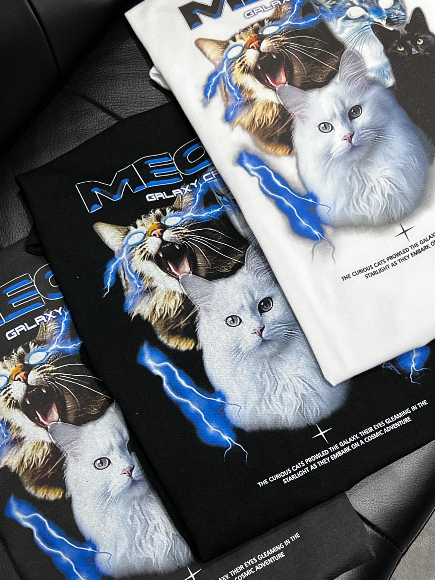 Galaxy Cat Print Tee