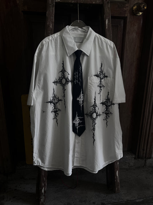 Print Short sleeve Shirt 08