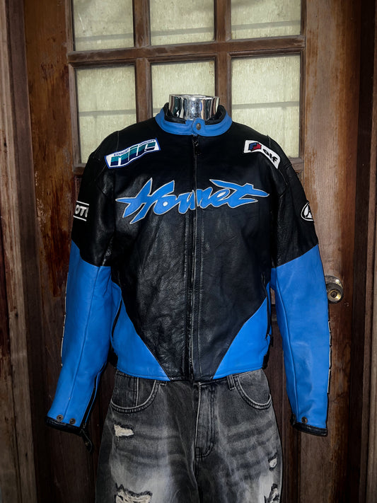 Vintage racing leather jacket