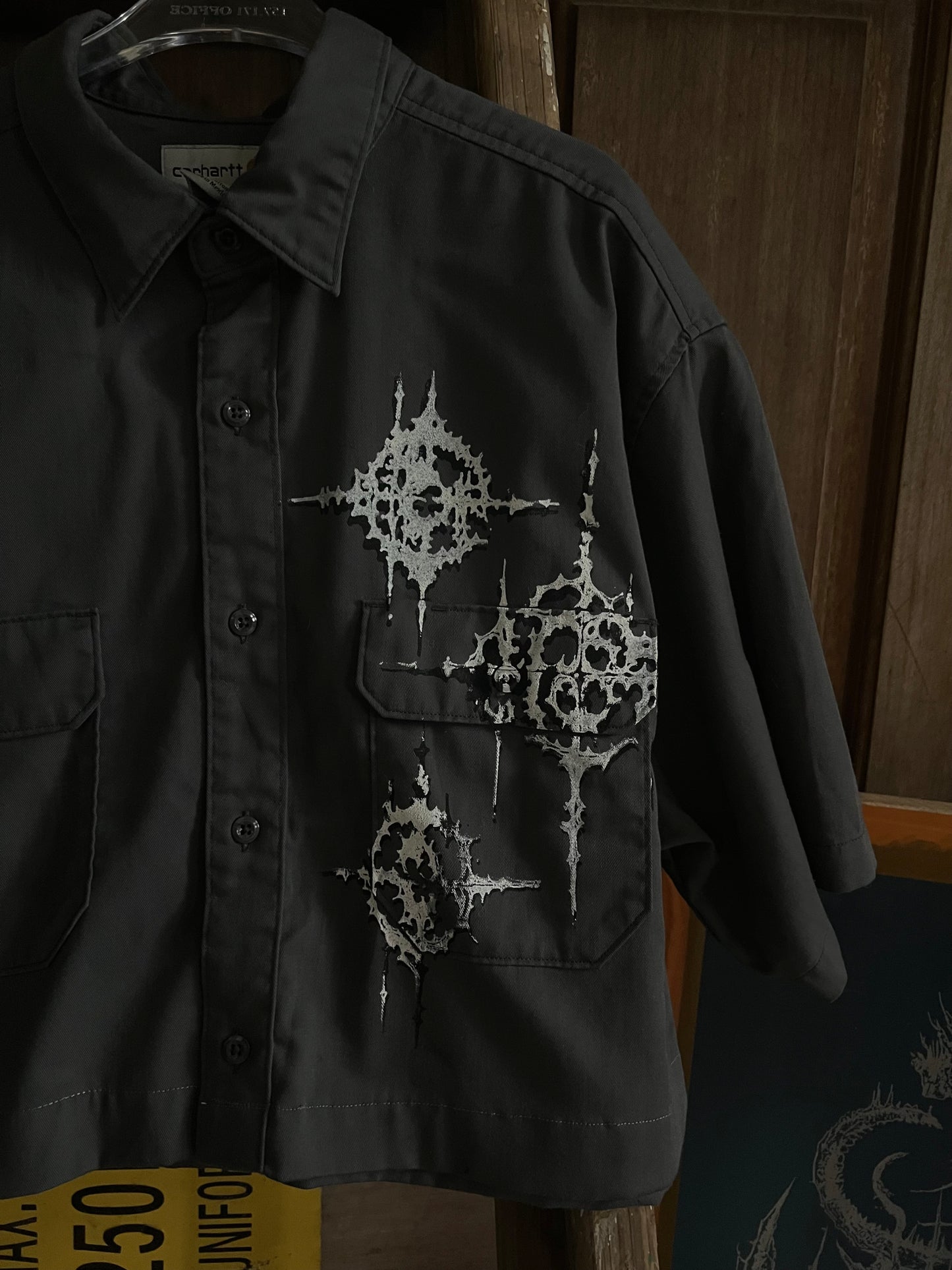 Vintage Crop Cut Shirt 9