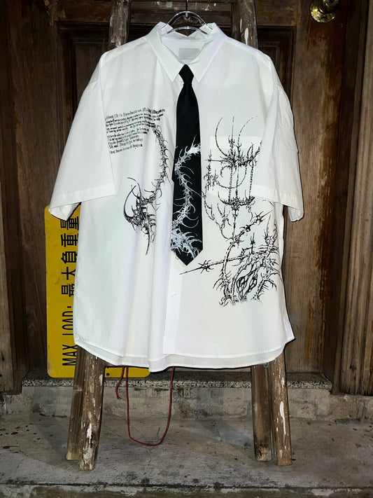 Print Short sleeve Shirt 05