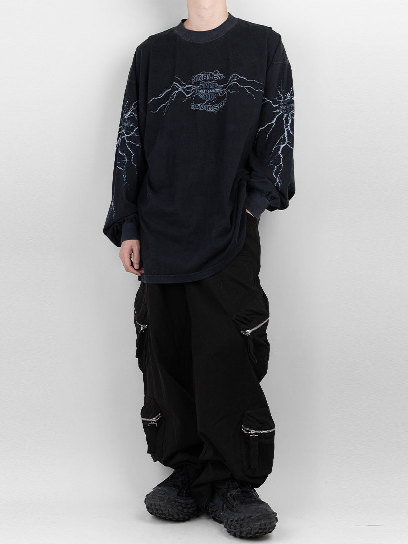 Wide Pocket Cargo Pants