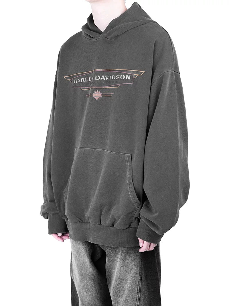 Harley Davidson Printed Hoodie