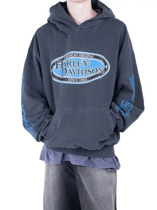 Harley Davidson Printed Hoodie 2 