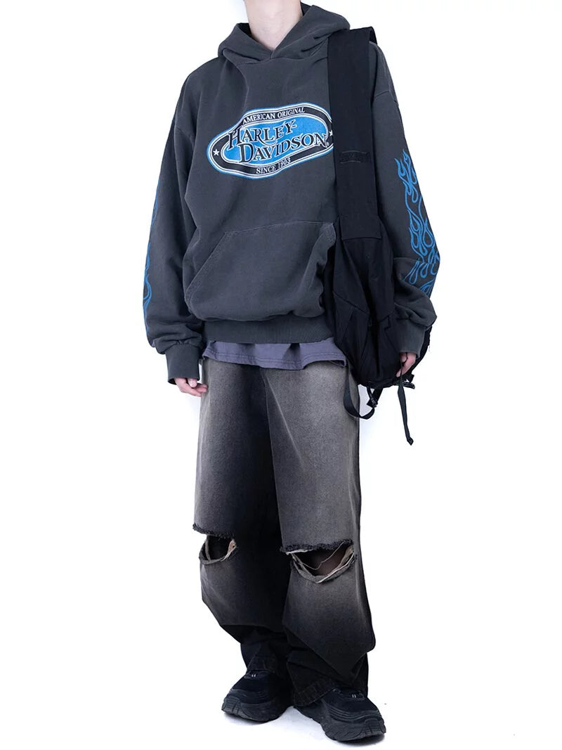 Harley Davidson Printed Hoodie 2 