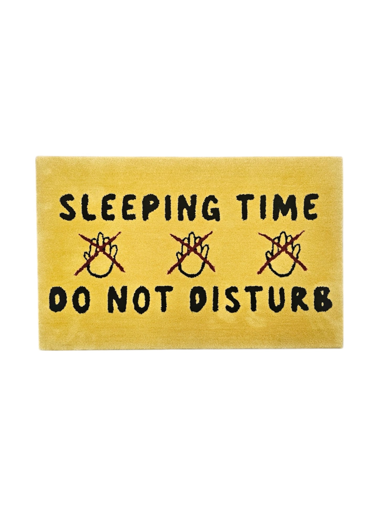 Sleeping time do not disturb tufting