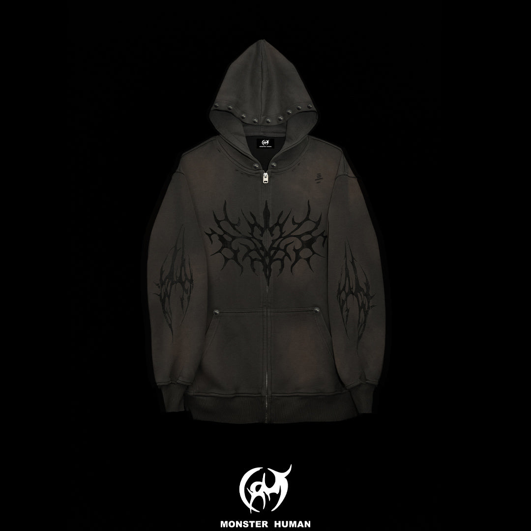 Love Thorns Pattern Jacket