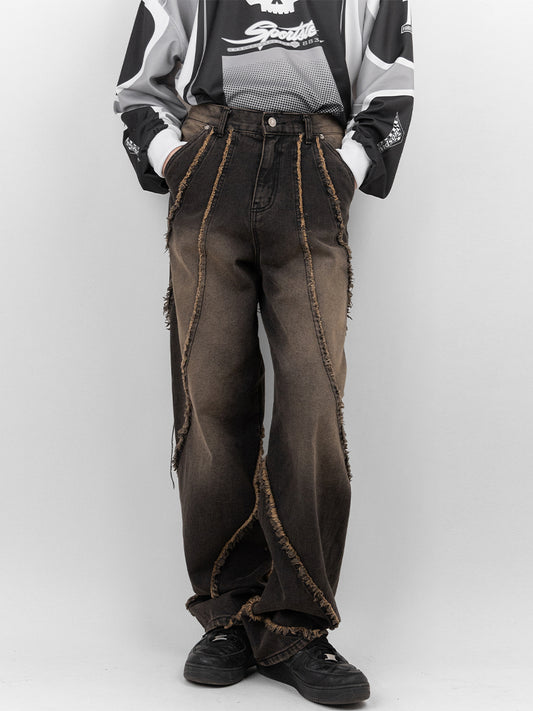 Wave Surgery Denim Pants