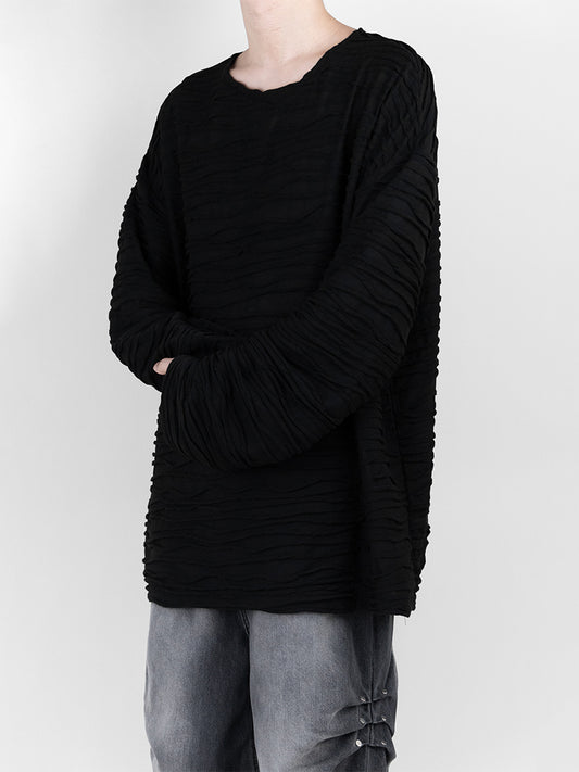 Curve Jacquard Long Sleeves 