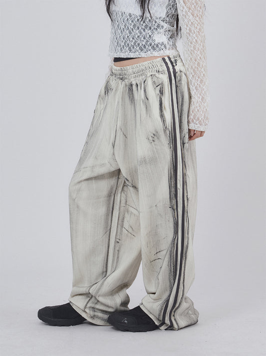 Dirty Wall Banding Track Pants