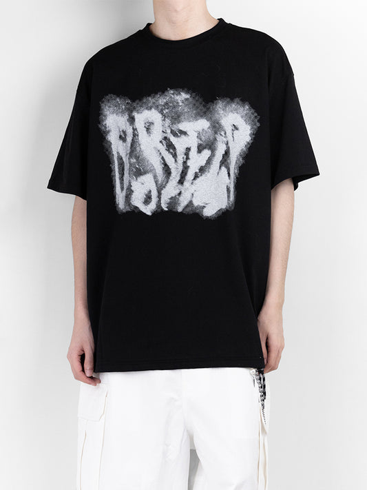 Spray Print Short Sleeve 