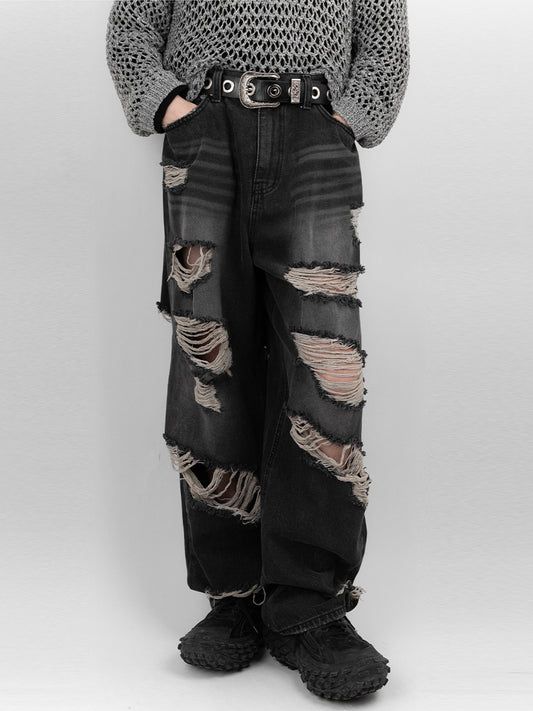 Oversized Vintage Denim Pants 
