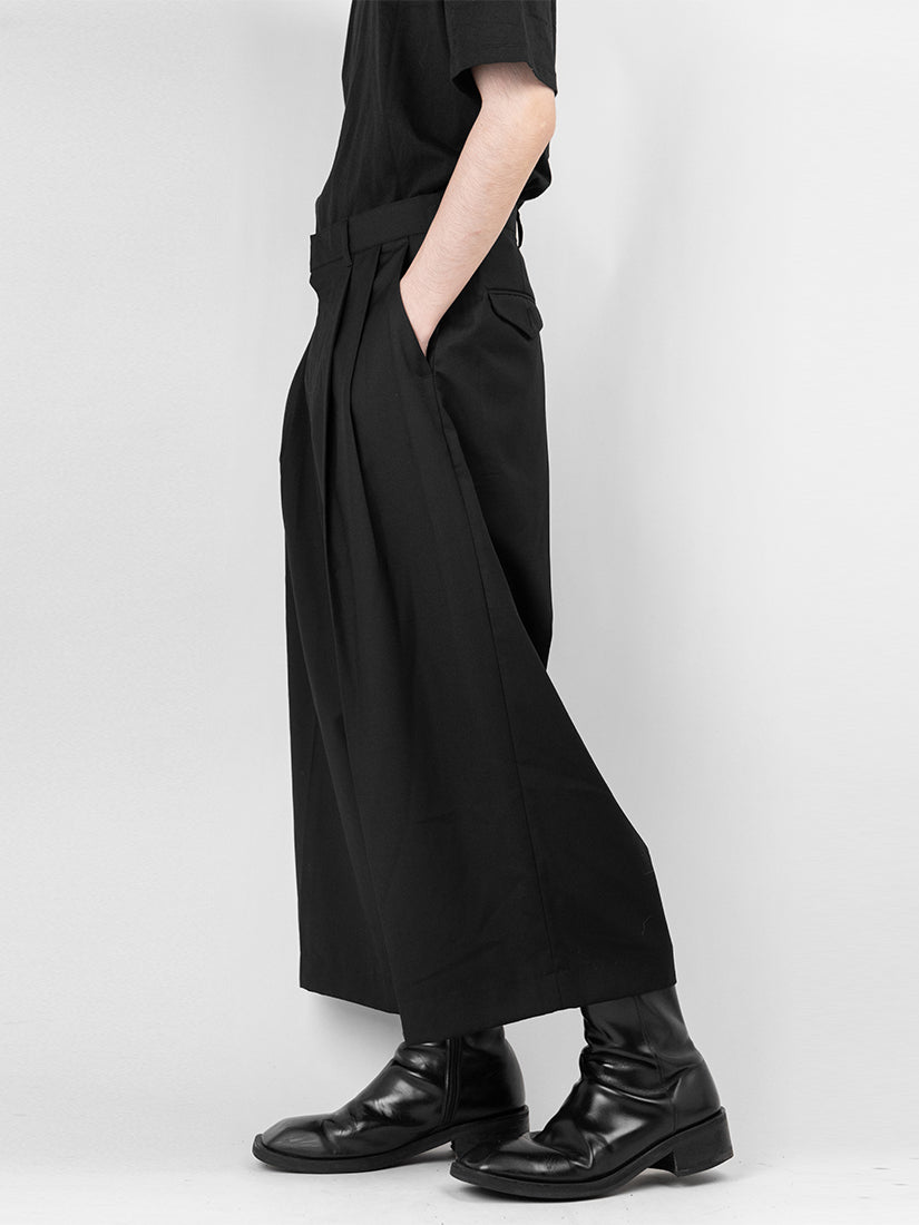 Wide Cropped Slacks
