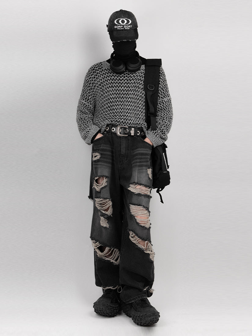 Detailed Mesh Long Sleeves 