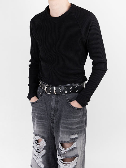 Mile Raglan Golji Muscle Long Sleeve Tee (Copy)