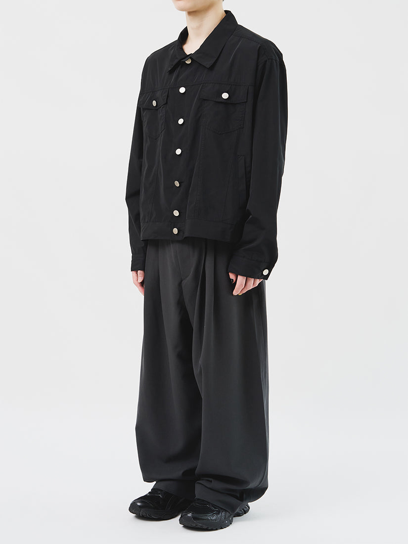 Set Twill Balloon Trousers 