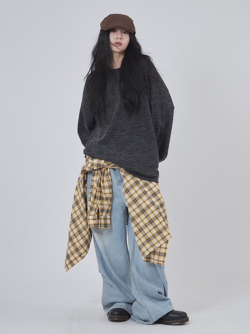 Falls Rivet Over Denim Pants