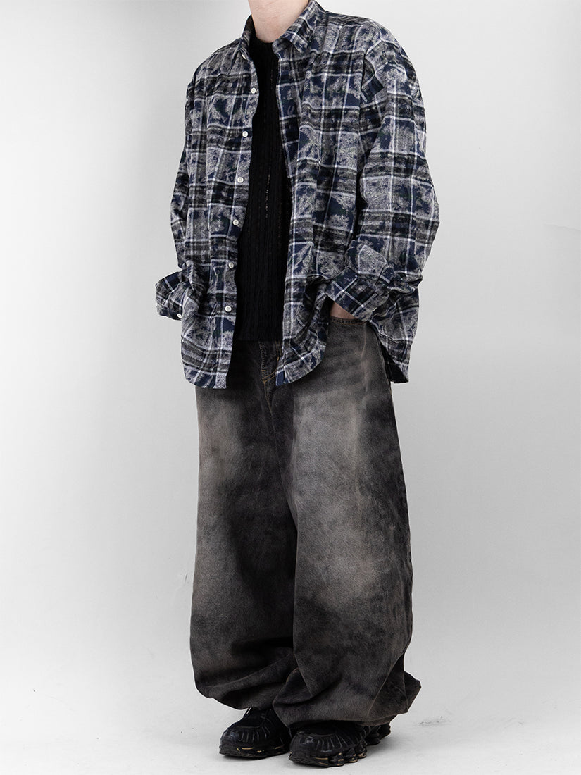 Dean Washed Balloon Denim