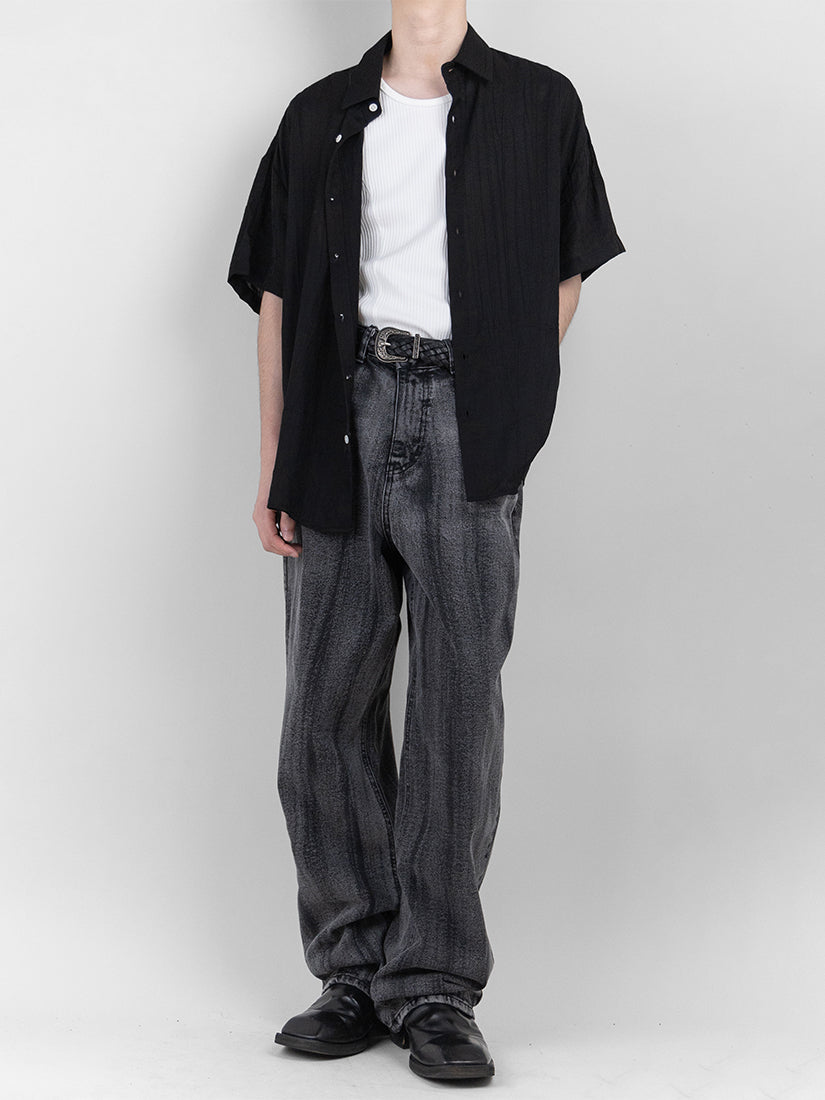 Rain Washing Wide Pants