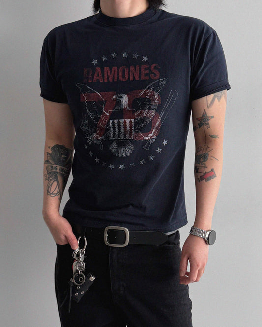 Ramones pigment muscle half t-shirt