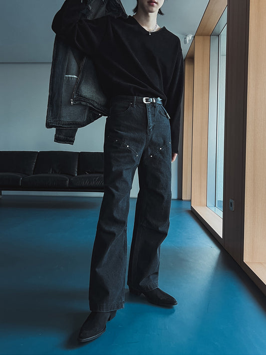 Libert Parachute Black Denim