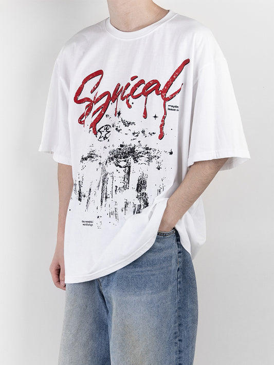 Synical Printed Short Sleeves